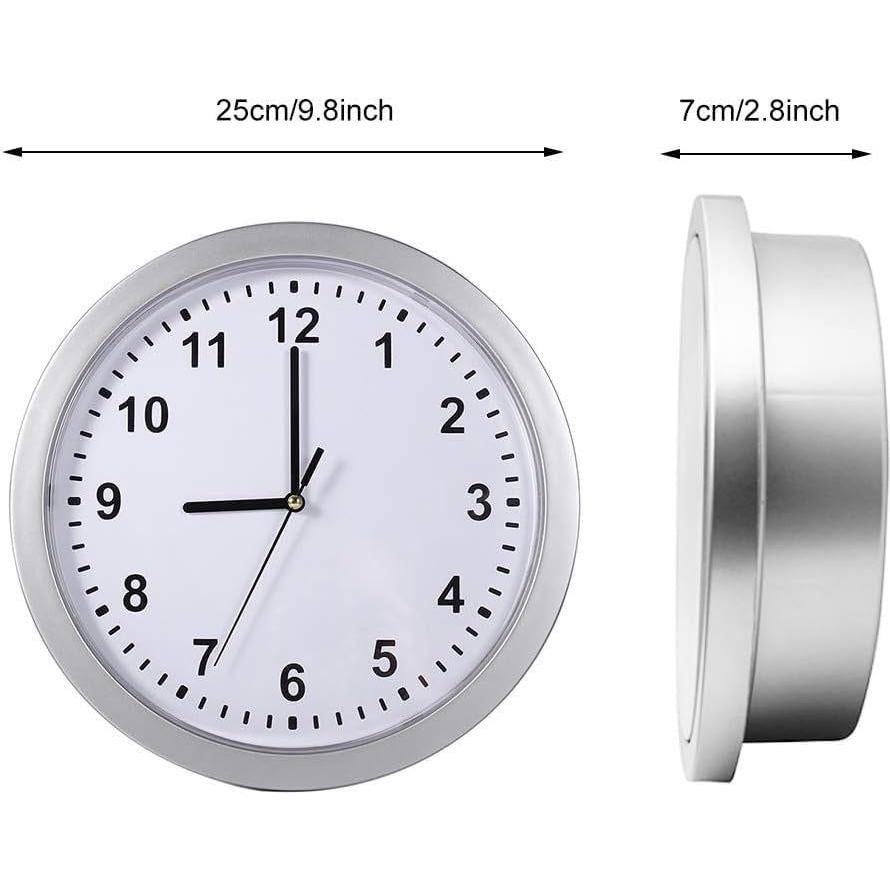 Reloj de Pared de Seguridad con Almacenamiento Secreto 26 cm