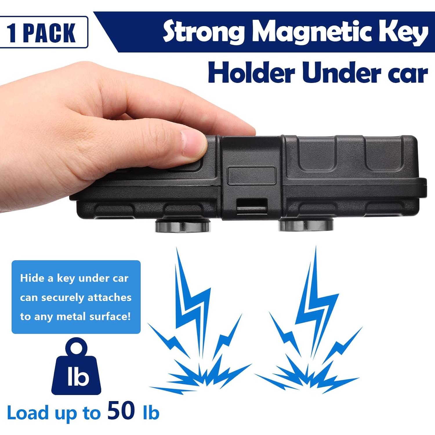 Caja de Llave Magnética COITEK - Impermeable y Duradera - 16.68x13.21cm