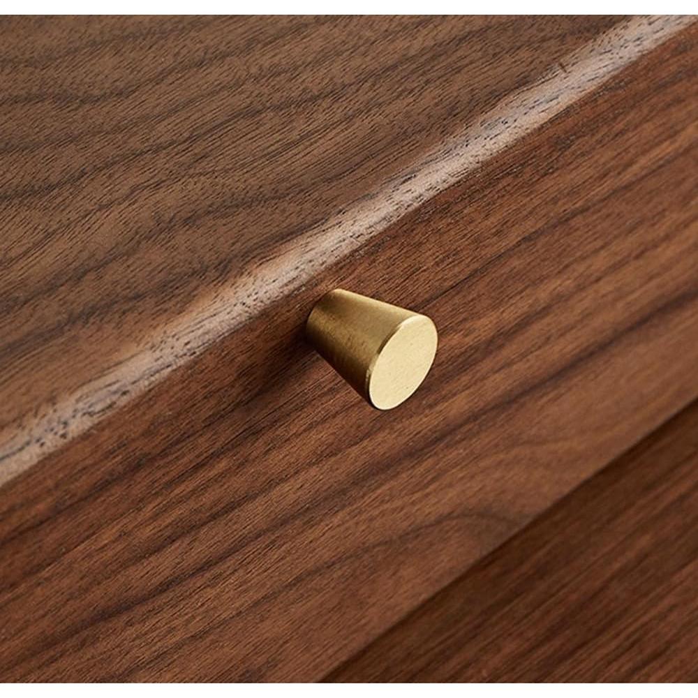 Caja de Joyería de Madera de Nogal Piwah - 2 Capas, Organizador