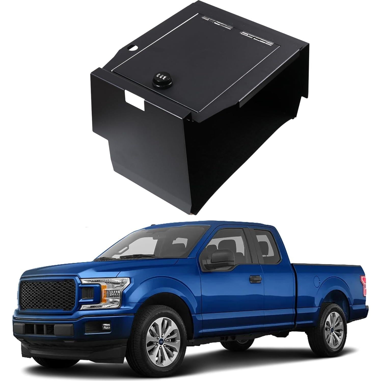 Caja Fuerte de Consola Central Sukemichi para Ford F150 2021-2024
