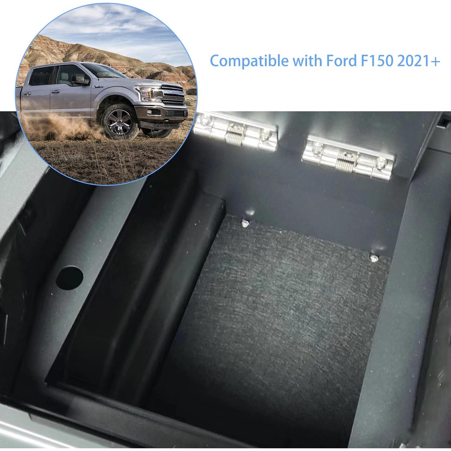 Caja Fuerte de Consola Central Sukemichi para Ford F150 2021-2024