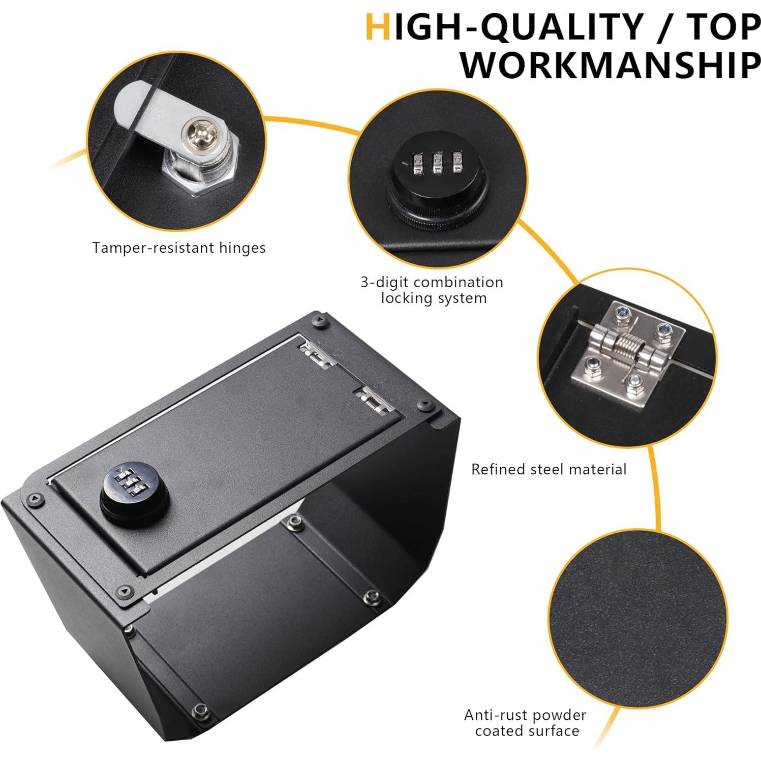 Caja Fuerte de Almacenamiento para Maletero Ford Bronco 2021-2025