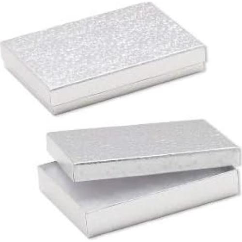 Cajas de Joyería Rellenas de Algodón RJ Displays - 25 Unidades 20.6x14.3x3.3cm