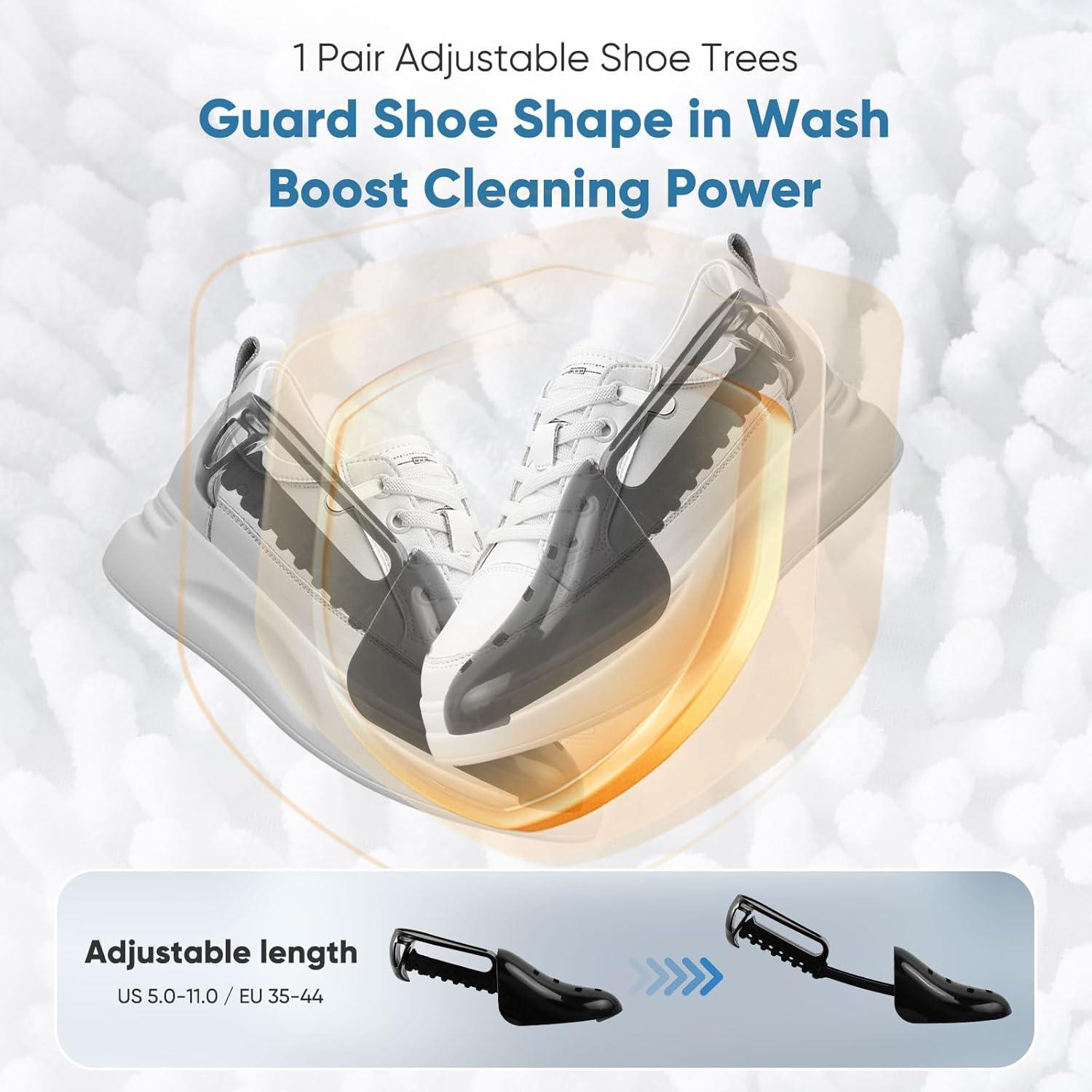 Bolsa de Lavado de Zapatos M-Better 2 Piezas Blanca