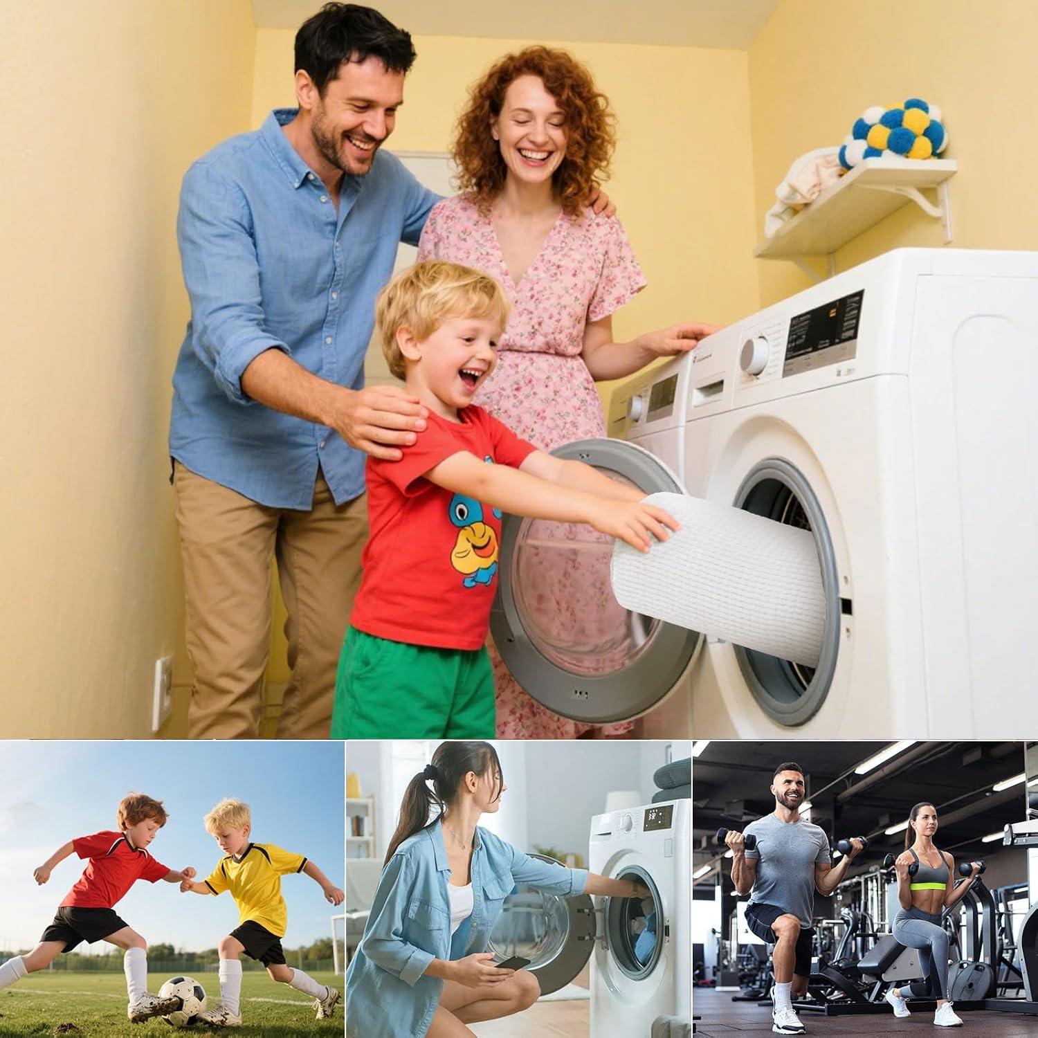 Bolsa de Lavado de Zapatos M-Better 2 Piezas Blanca