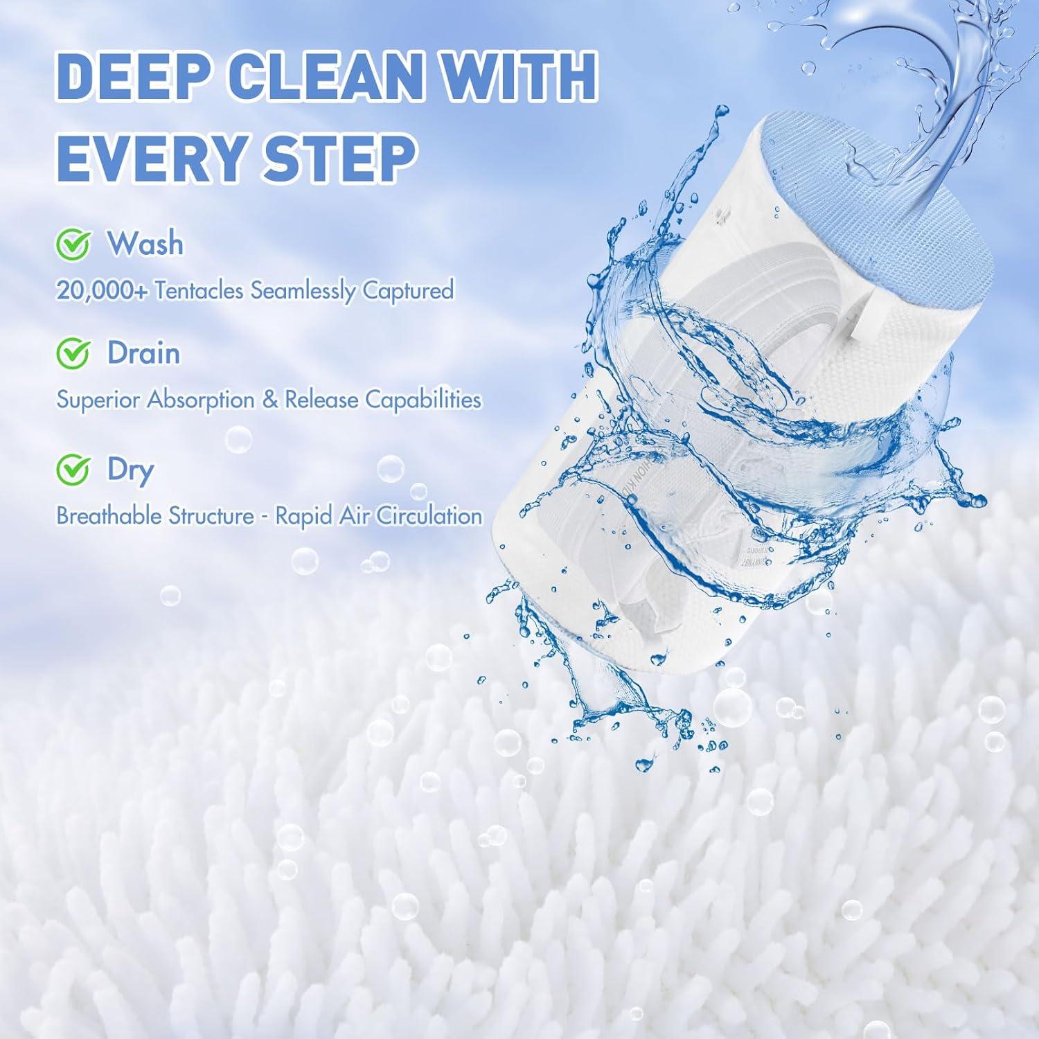 Bolsa de Lavado de Zapatos Teletrogy 2 Pcs Blanca Antideformación