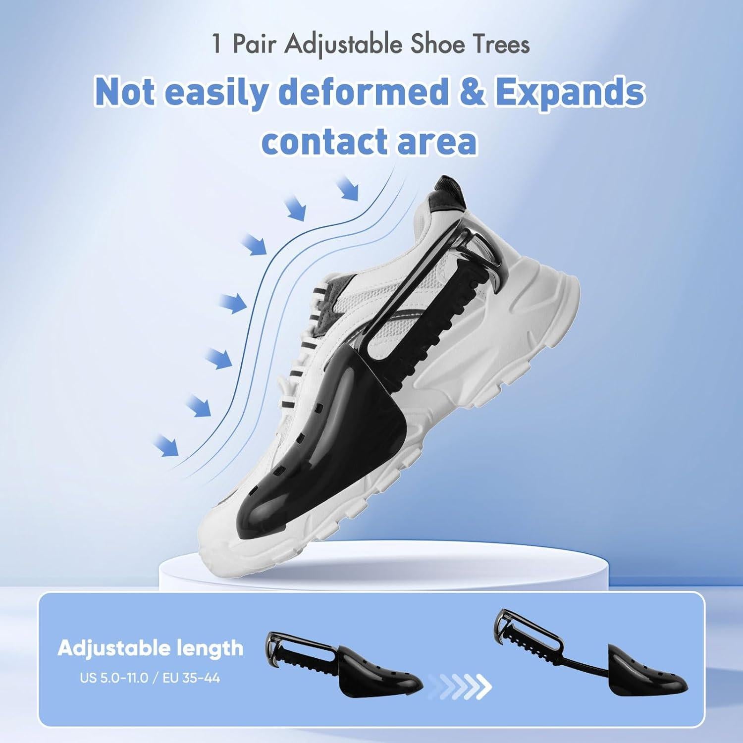 Bolsa de Lavado de Zapatos Teletrogy 2 Pcs Blanca Antideformación