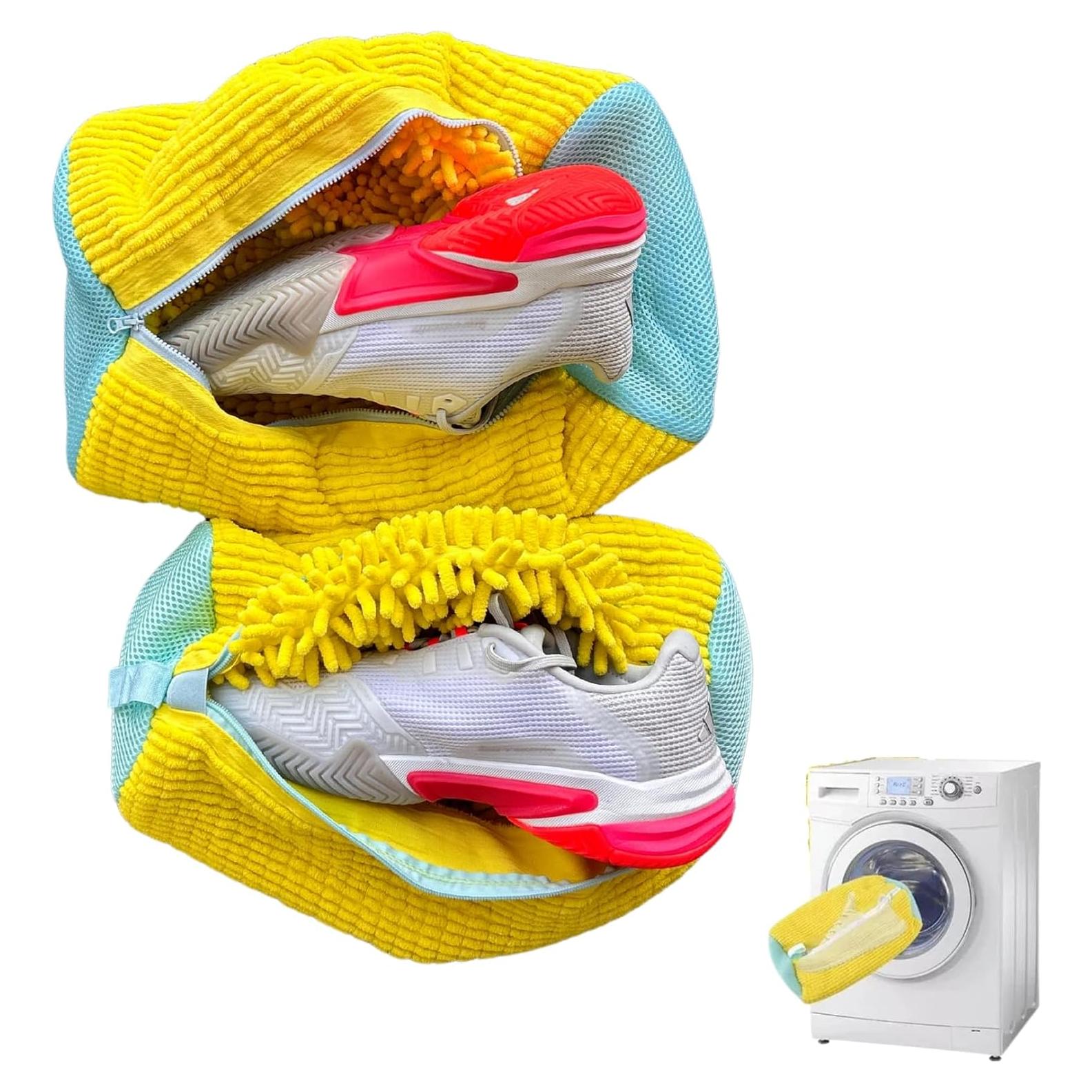 Bolsas de Lavado de Zapatos Carleom - 2 Unidades, Microfibra