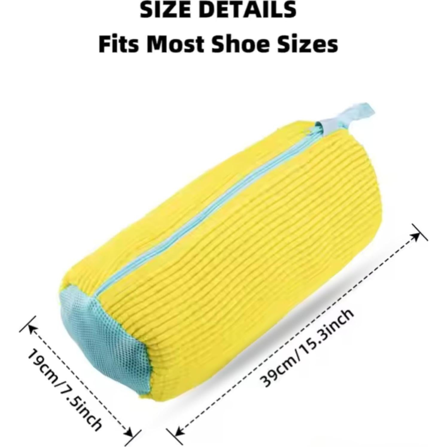 Bolsas de Lavado de Zapatos Carleom - 2 Unidades, Microfibra