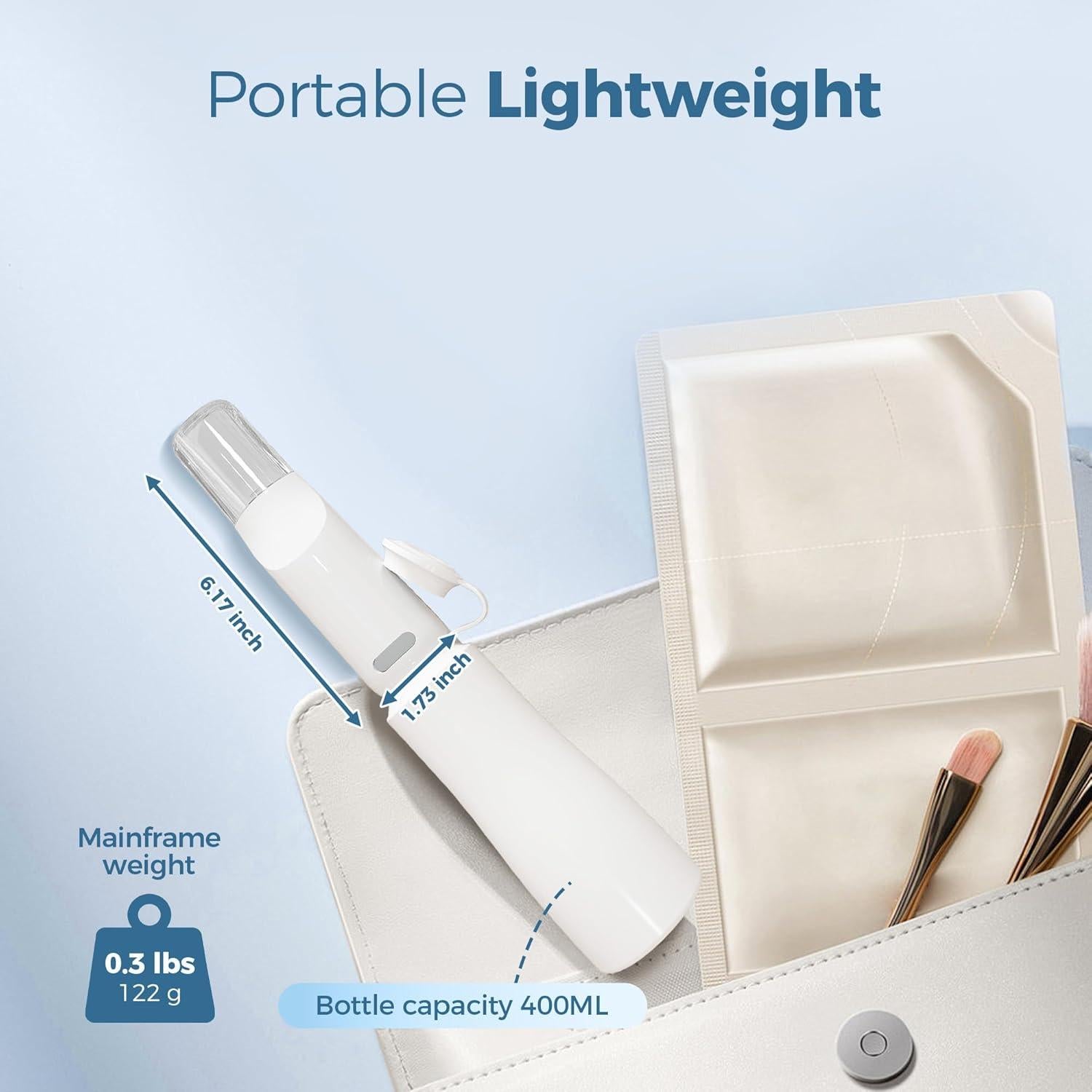 Bidet Eléctrico Portátil Homfan con 3 Niveles de Presión