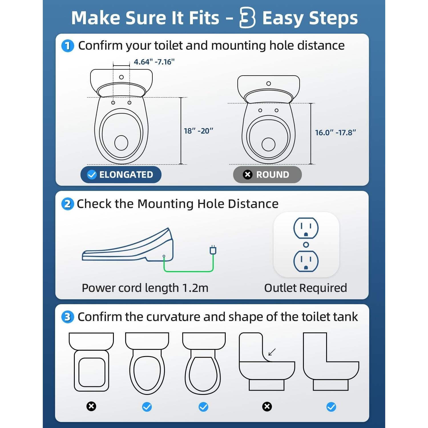 Asiento de Inodoro Bidet Eléctrico SmartWhale Cleanslet-2