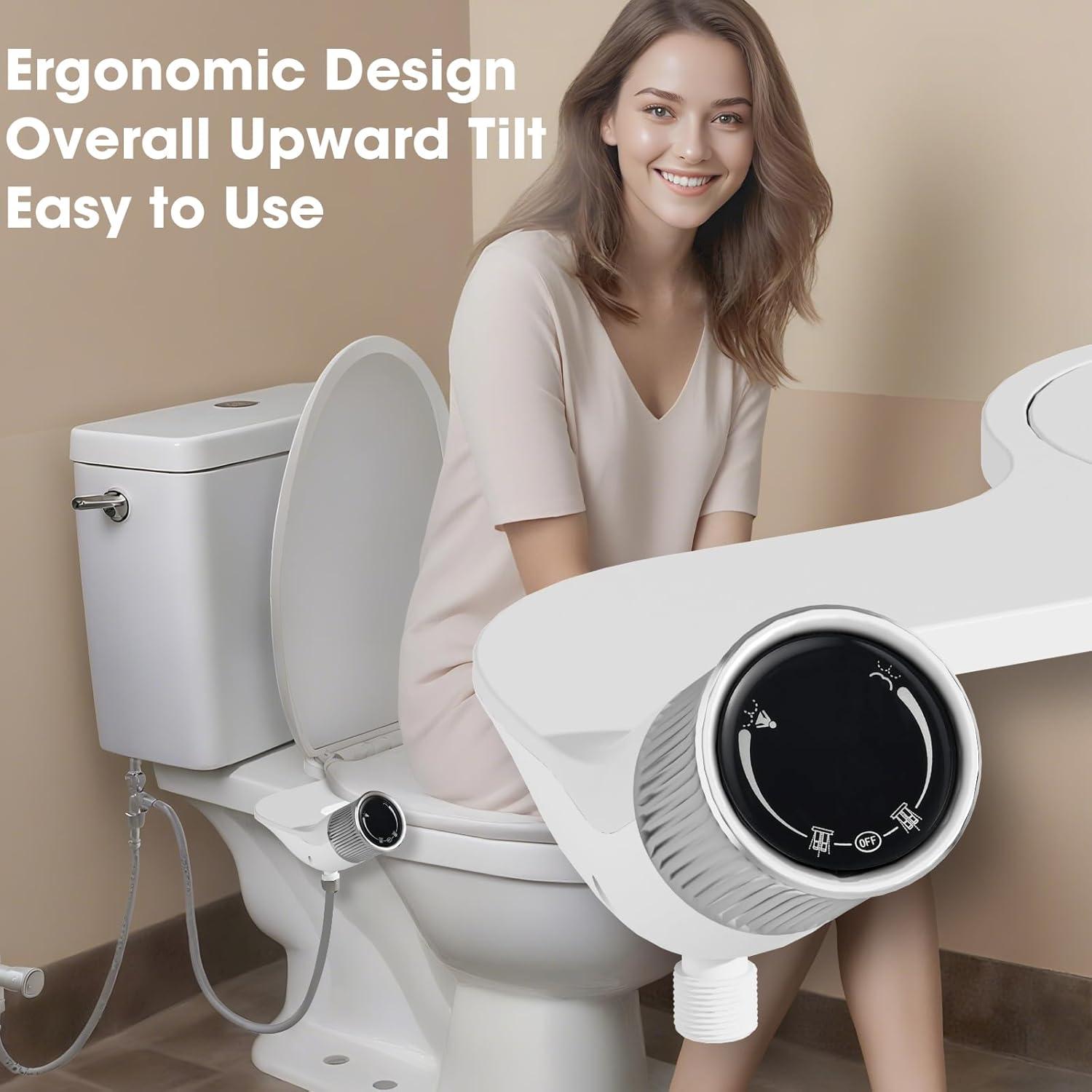 Accesorio de Bidet Mornwaen JSQ-506 Doble Boquilla Ajustable