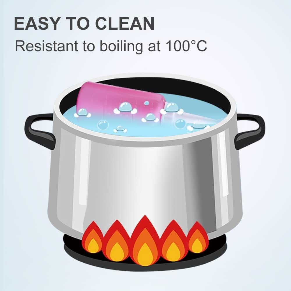 Botella Bidet Portátil MeisiKeli 350ml Rosa - Cuidado Postparto