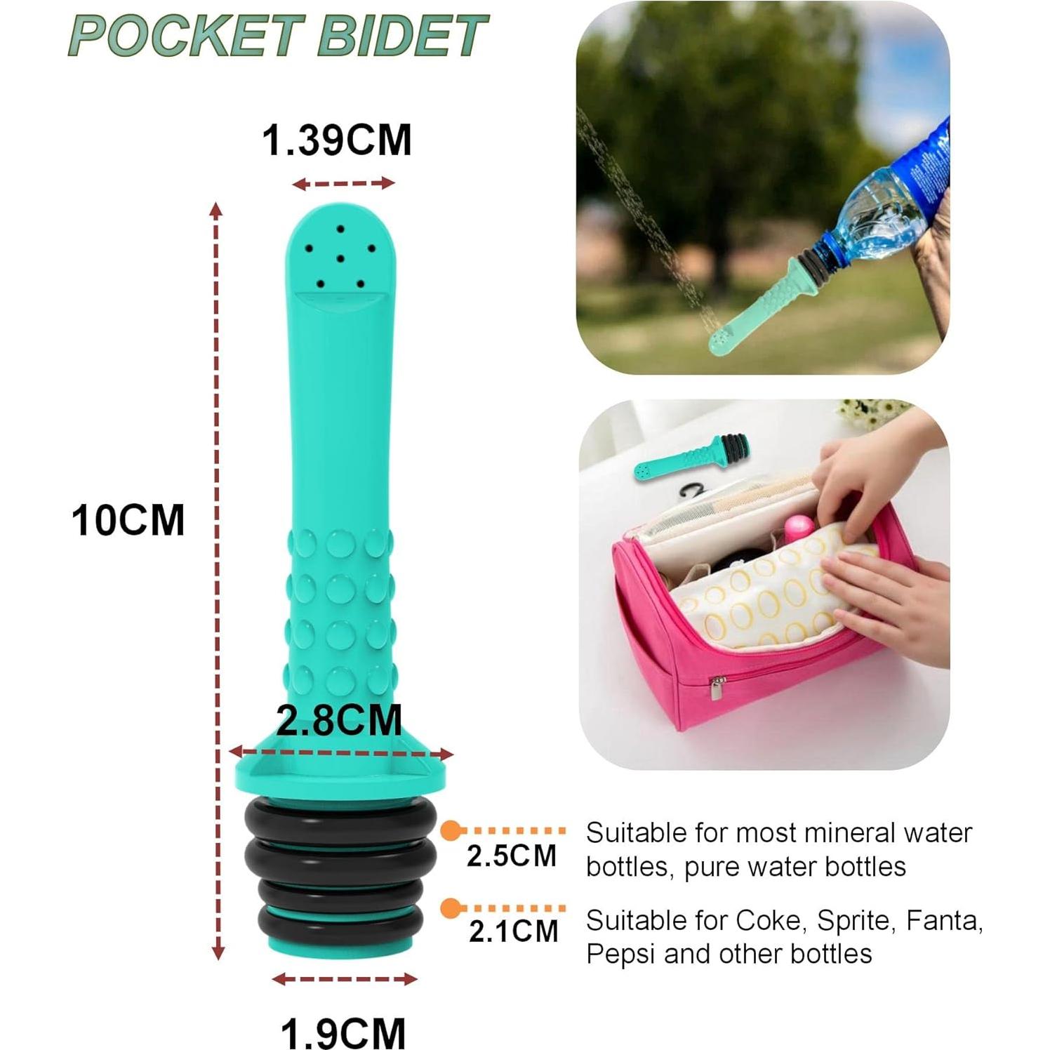 Paquete de 2 Bidets Portátiles AQUAMASTER para Viaje