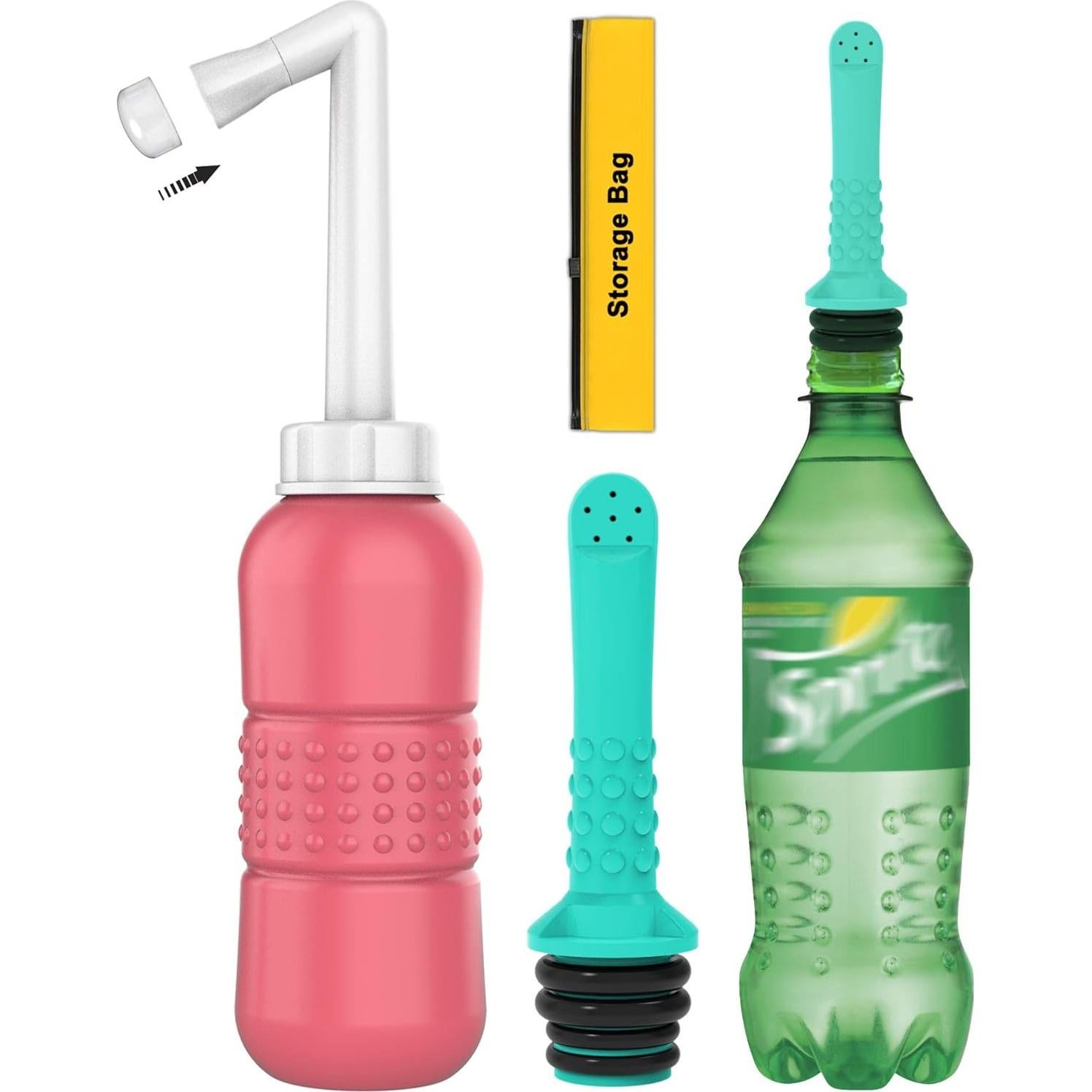 Paquete de 2 Bidets Portátiles AQUAMASTER para Viaje