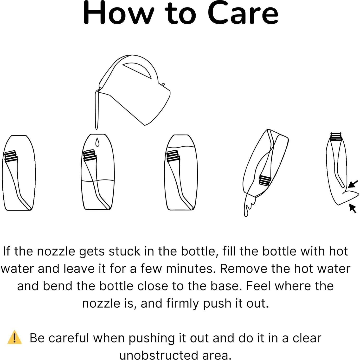 Bidet Universal Portátil Bidoo Gris 250ml con Tapa y Bolsa