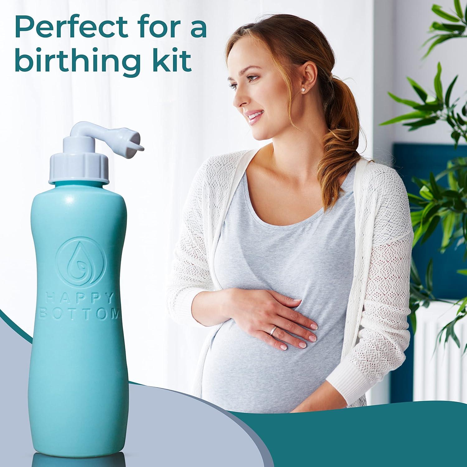 Bidet Portátil Happy Bottom Turquesa | 400 ml | A Prueba de Fugas