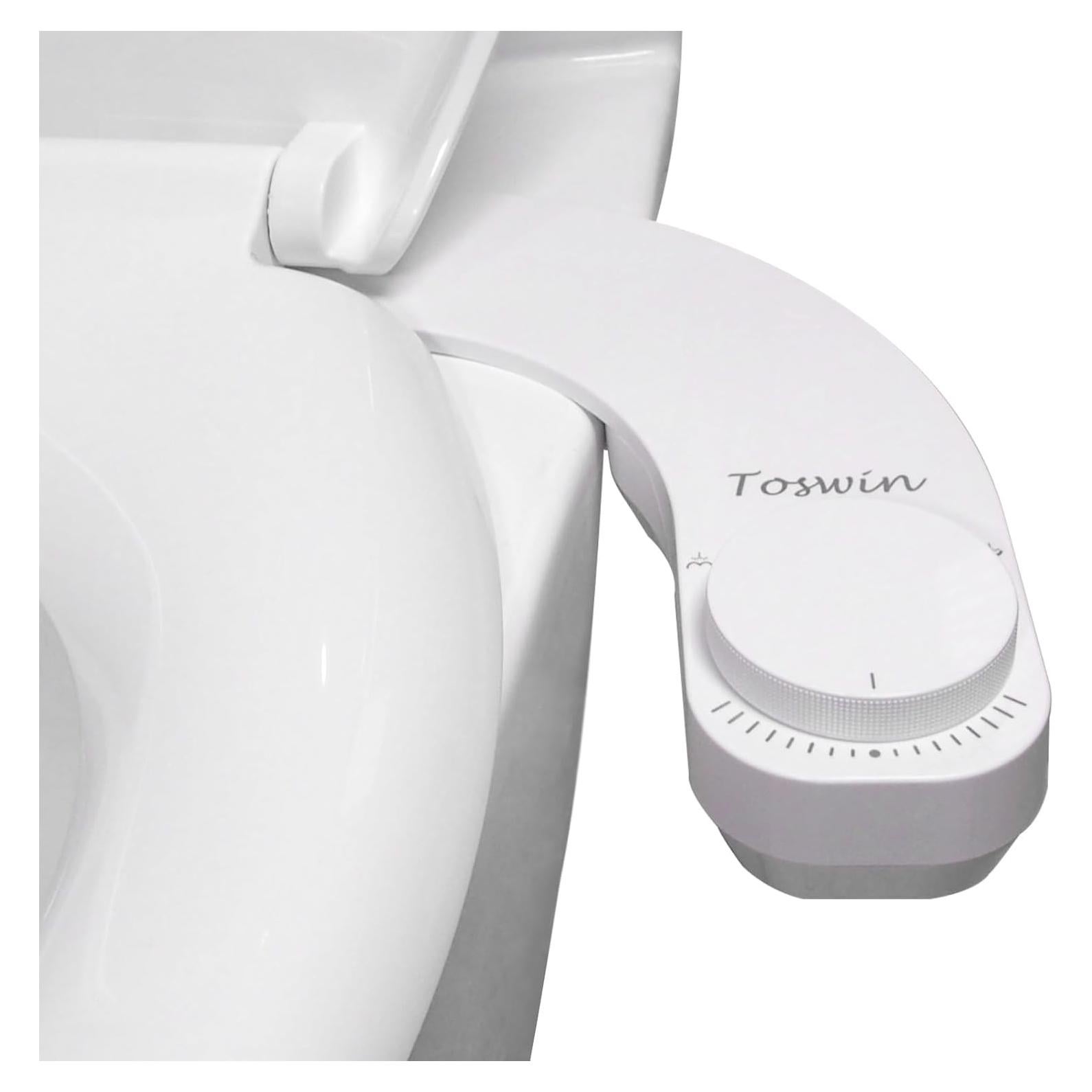 Bidet para zurdos Toswin con boquillas duales y presión ajustable