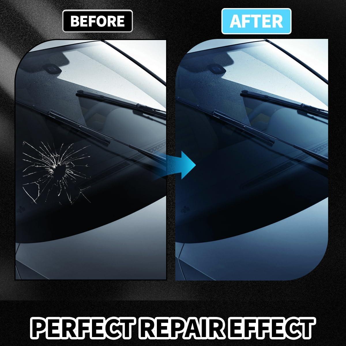 Kit de Reparación de Grietas en Parabrisas MILEBAS 40.8g