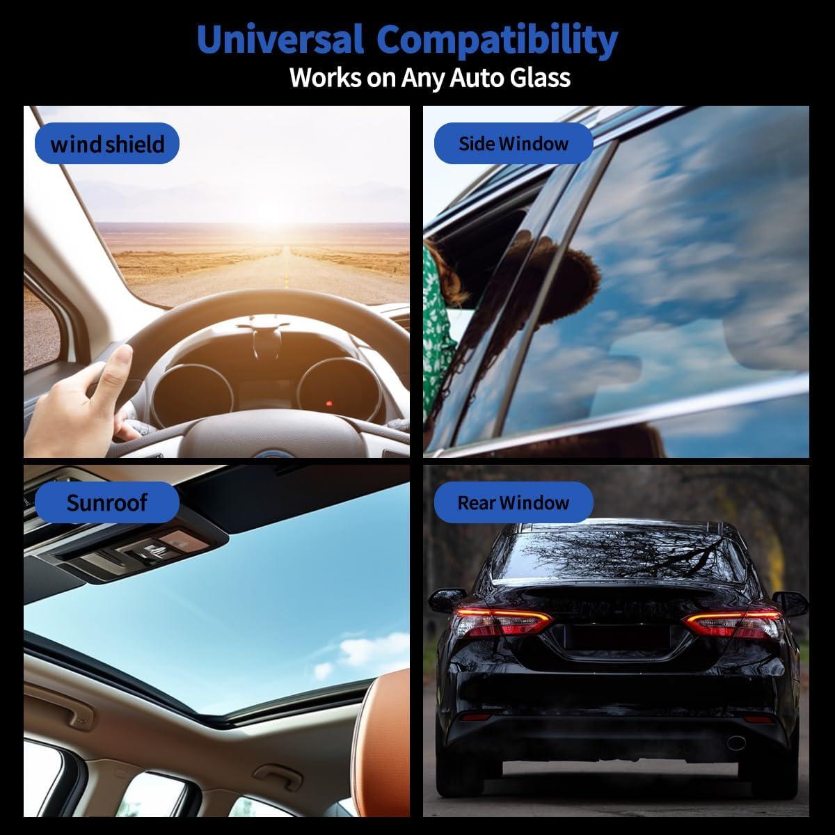 Kit de Reparación de Grietas en Parabrisas MILEBAS 40.8g