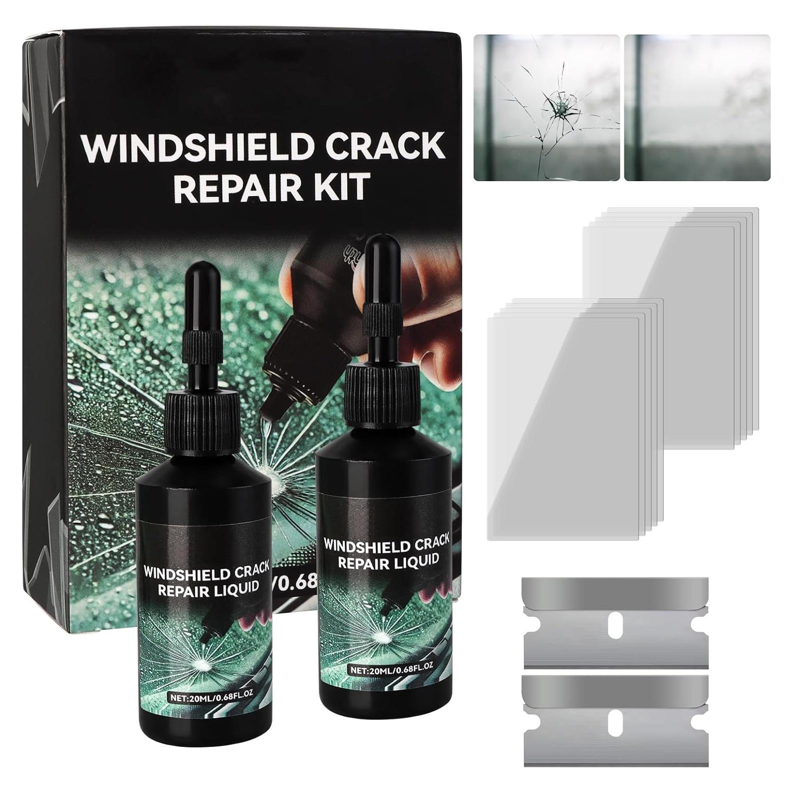 Kit de Reparación de Grietas en Parabrisas Genérico 2PCS