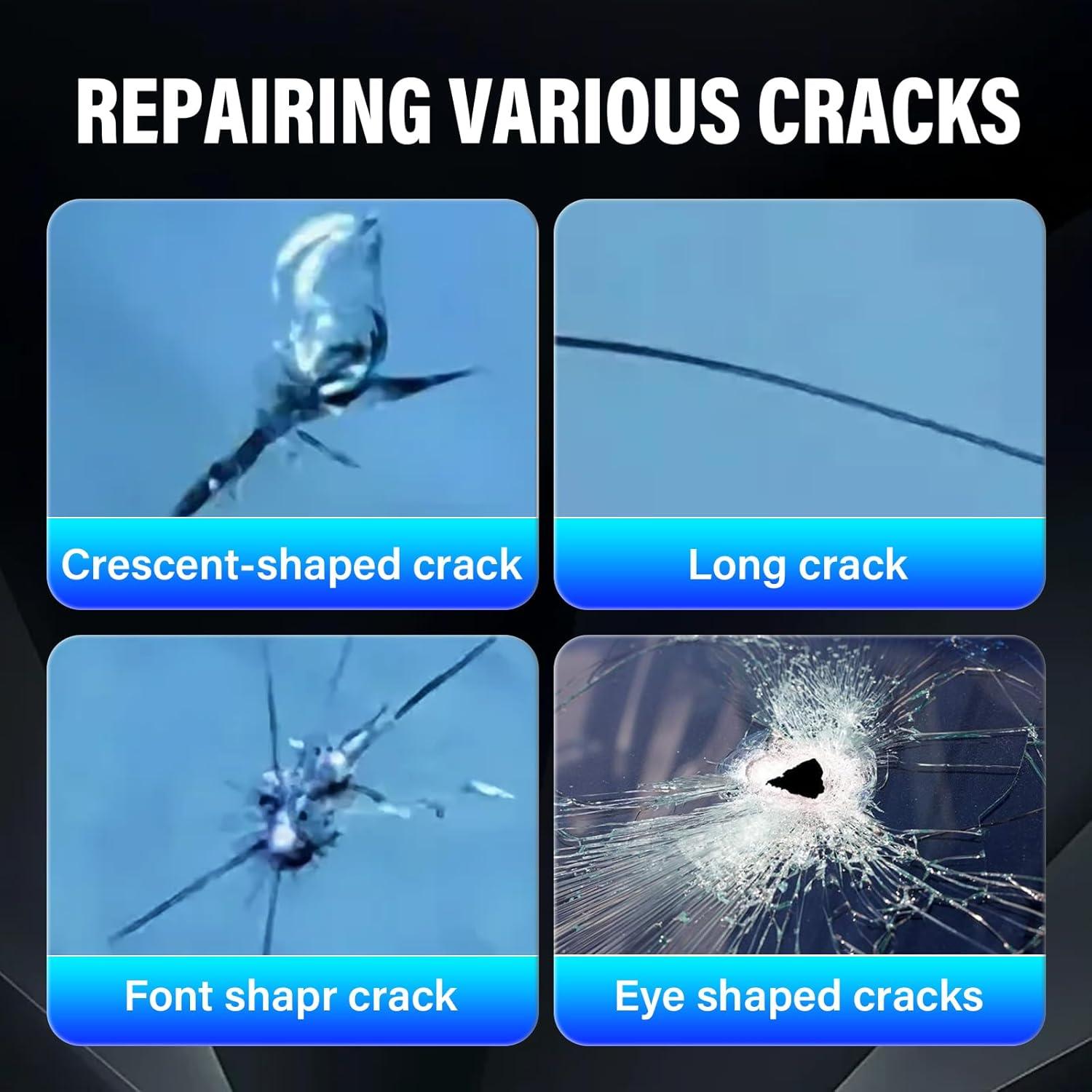 Kit de Reparación de Grietas Parabrisas Yee hfafa 2025 - 2 Piezas