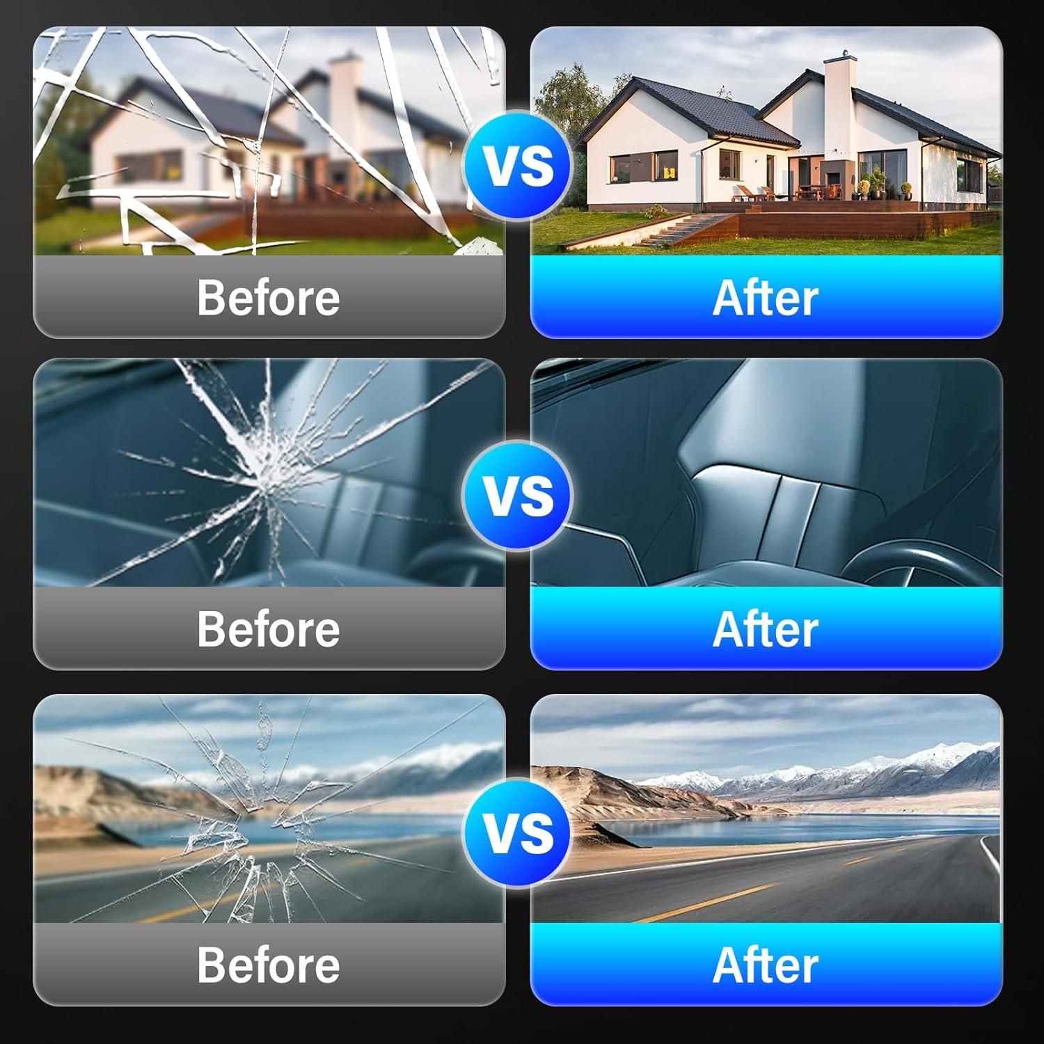 Kit de Reparación de Grietas Parabrisas Yee hfafa 2025 - 2 Piezas