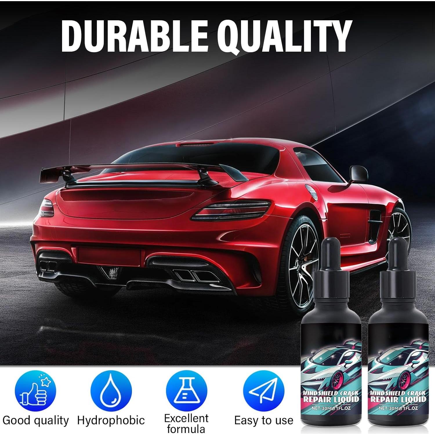 Kit de Reparación de Grietas Parabrisas Yee hfafa 2025 - 2 Piezas