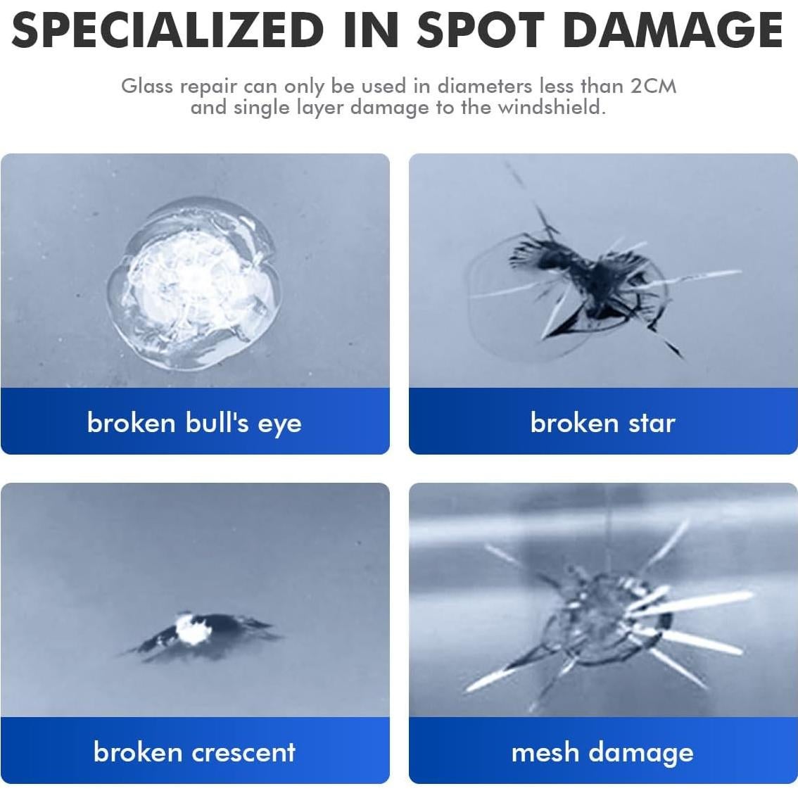 Kit de Reparación de Parabrisas PHIXBEAR u149 - 67.6g