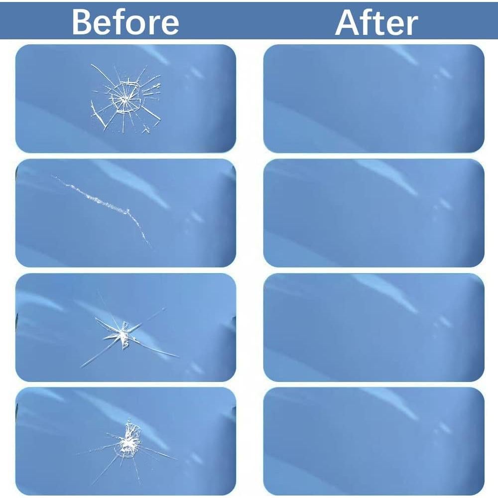 Kit de Reparación de Parabrisas Zupooko 1127 - 4 Piezas