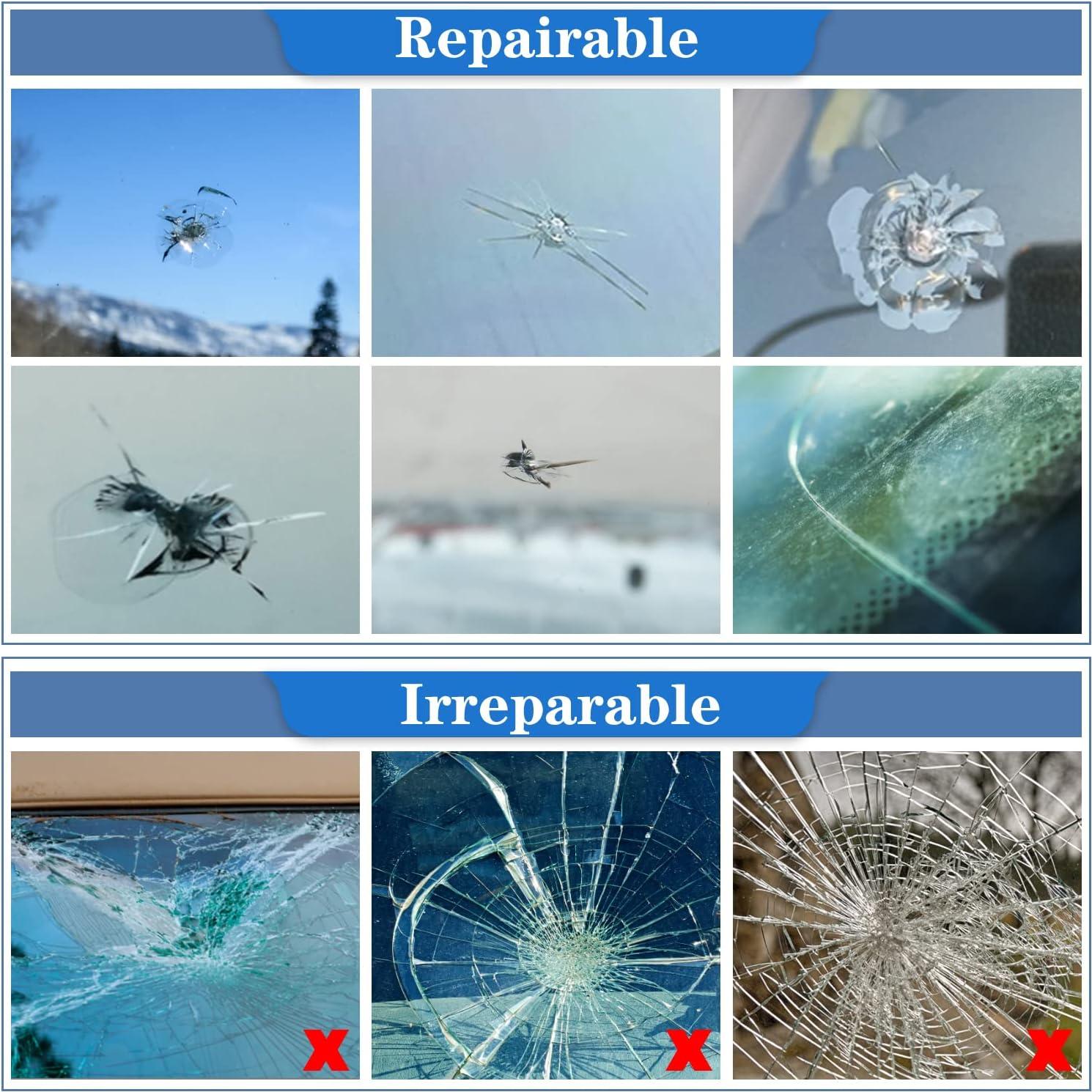 Kit de Reparación de Parabrisas Zupooko 1127 - 4 Piezas