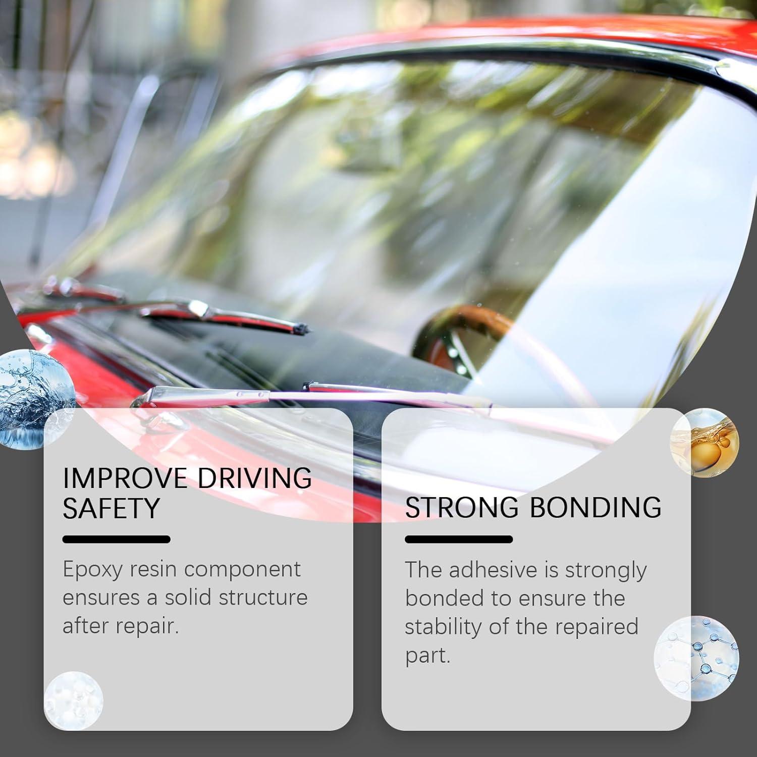Kit de Reparación de Parabrisas Genérico Langxiaoyi-123 2 PCS