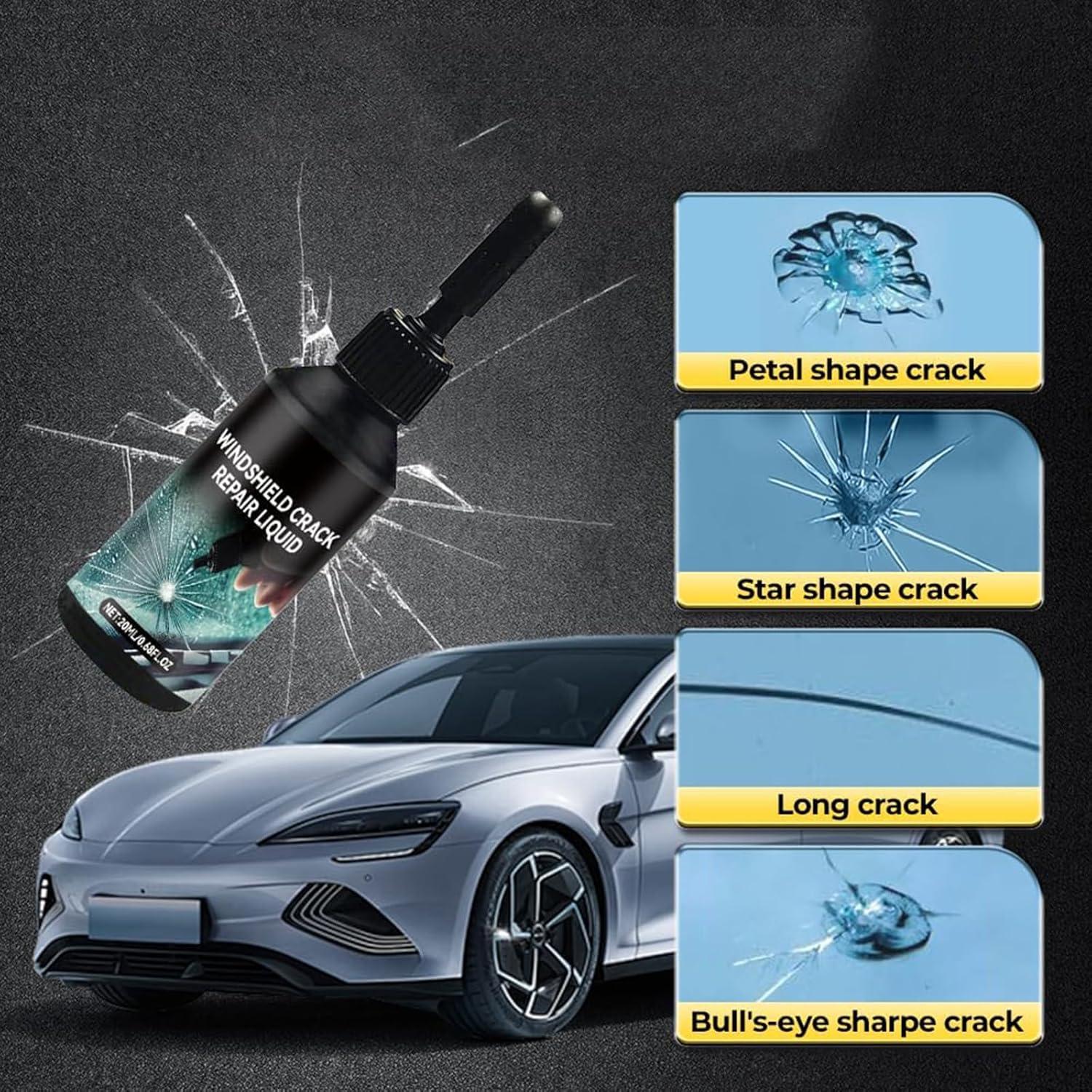 Kit de Reparación de Grietas en Parabrisas Flkaskf - Rápido y Efectivo