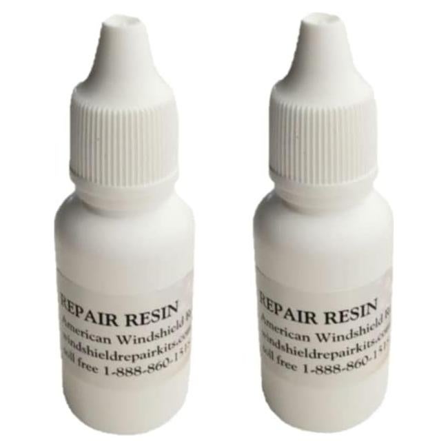 Resina para Reparación de Parabrisas Americanos 2 Paquetes 15ml