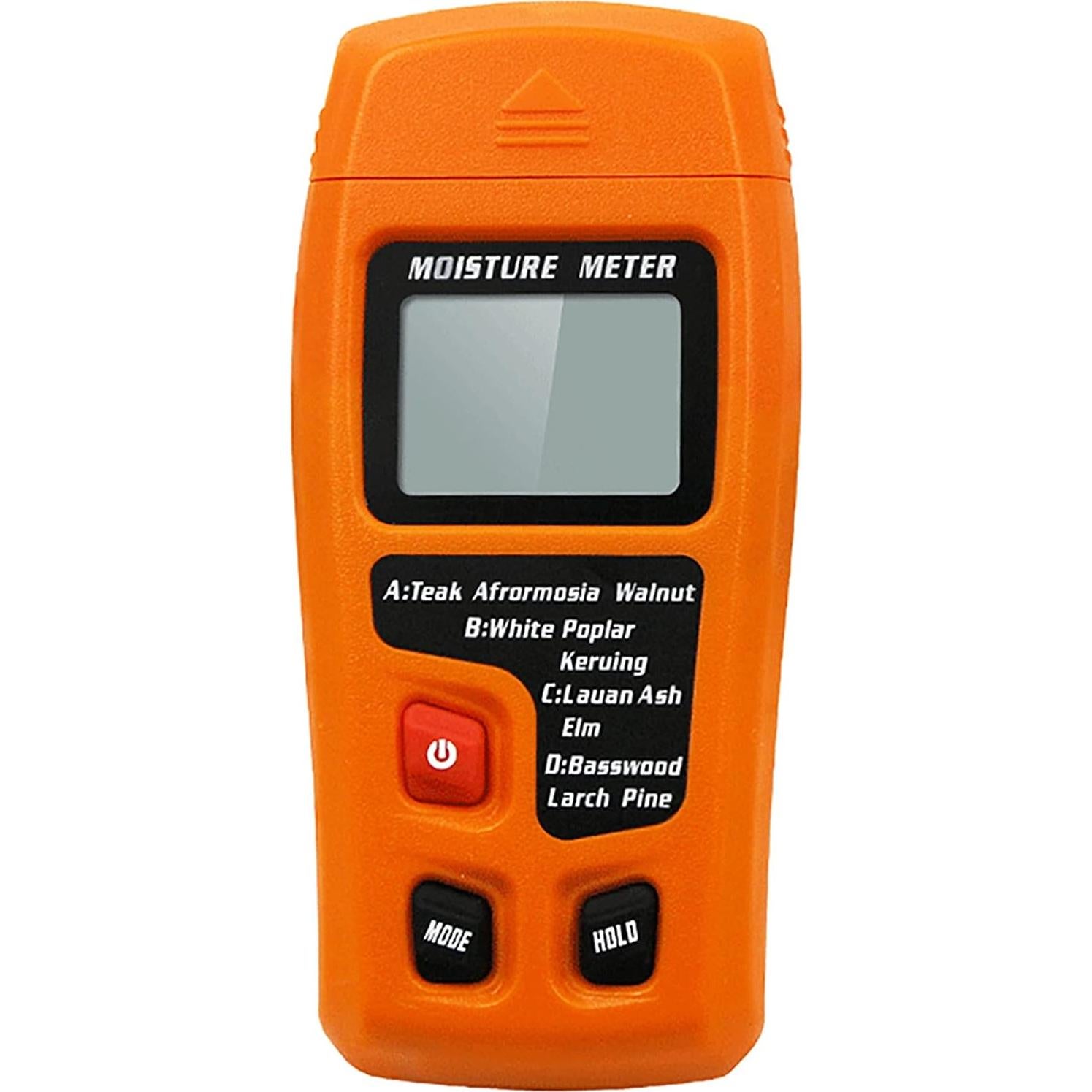 Medidor de Humedad de Madera Digital QYQRQF LCD Naranja