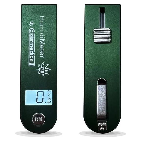 Medidor Digital de Humedad HumidiMeter 420 Cigarmedics