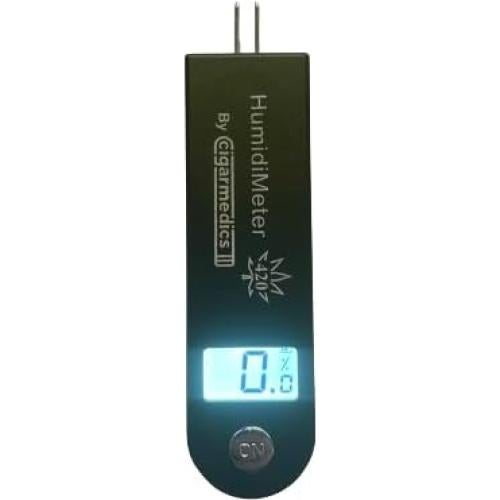 Medidor Digital de Humedad HumidiMeter 420 Cigarmedics
