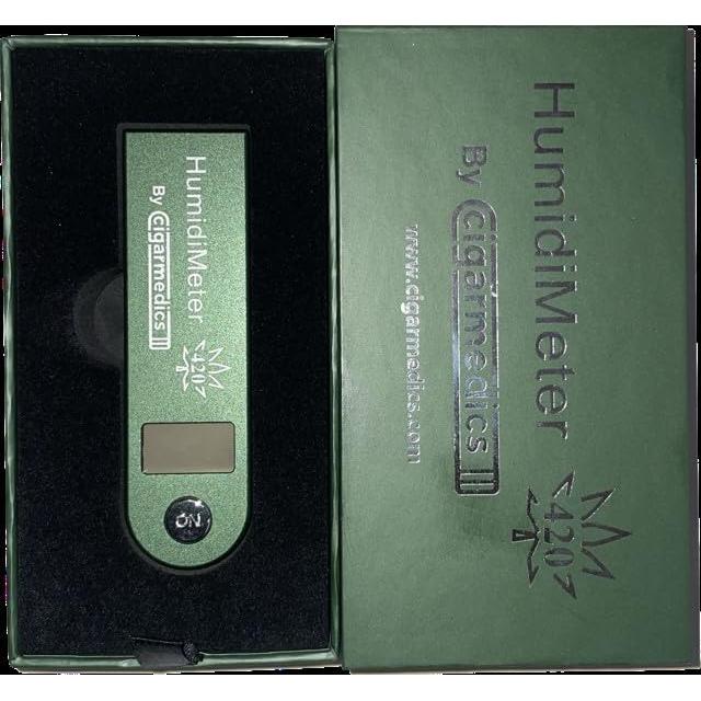 Medidor Digital de Humedad HumidiMeter 420 Cigarmedics
