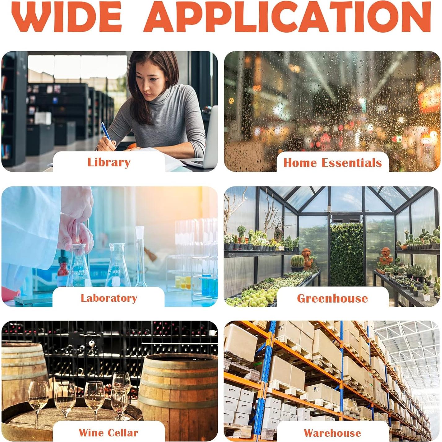 Medidor Digital de Temperatura y Humedad Protmex PT6508