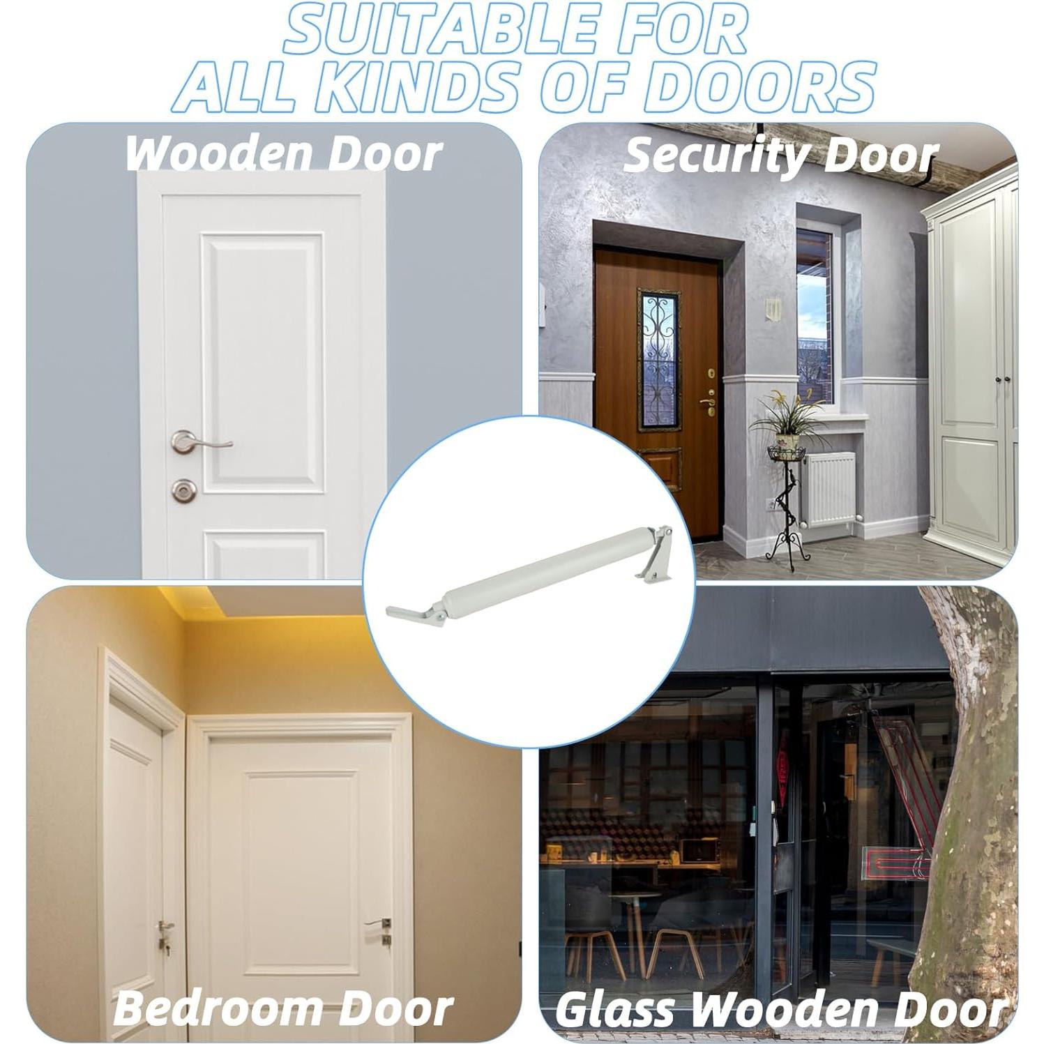 Paquete de 2 Cierres de Puerta de Tormenta WOPPLXY 33.5 cm