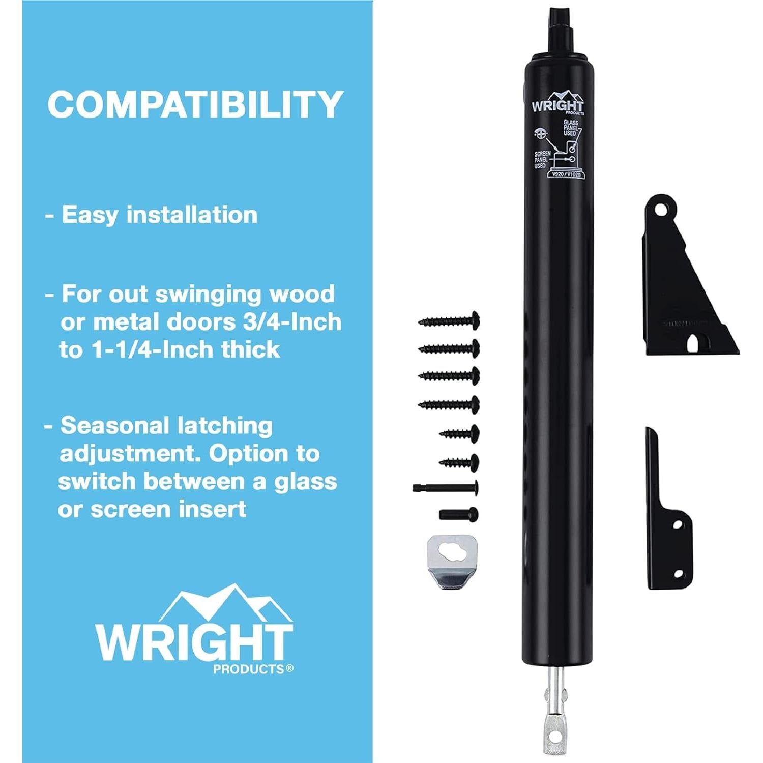 Cerradura Neumática Wright Products V820AFB - Bronce Ajustable