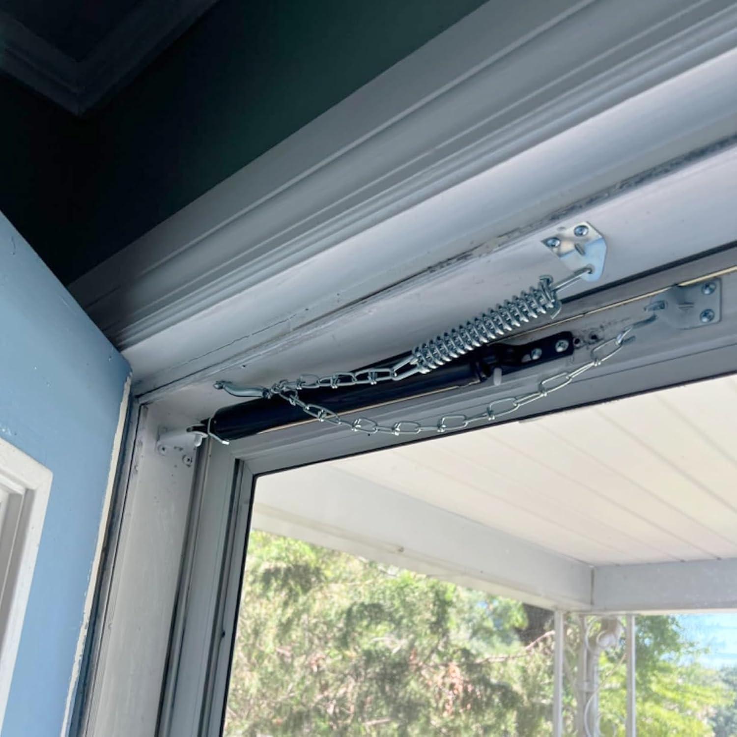 Cierre de Puerta Neumático ConsitDone para Puertas de Pantalla y Tormenta - Blanco