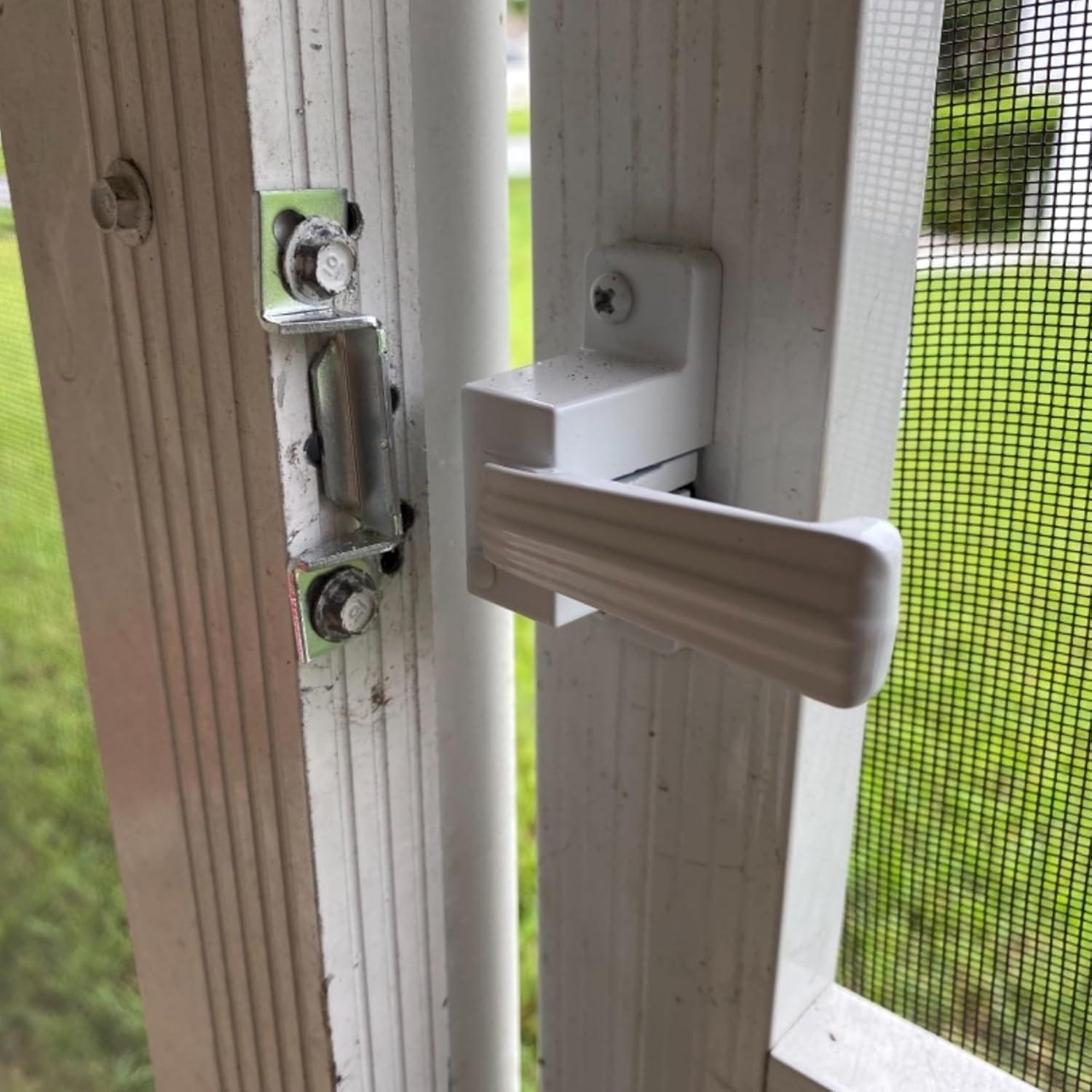 Cierre de Puerta Neumático ConsitDone para Puertas de Pantalla y Tormenta - Blanco