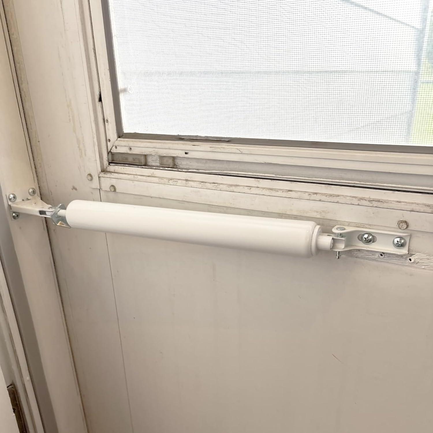 Cierre de Puerta Neumático ConsitDone para Puertas de Pantalla y Tormenta - Blanco