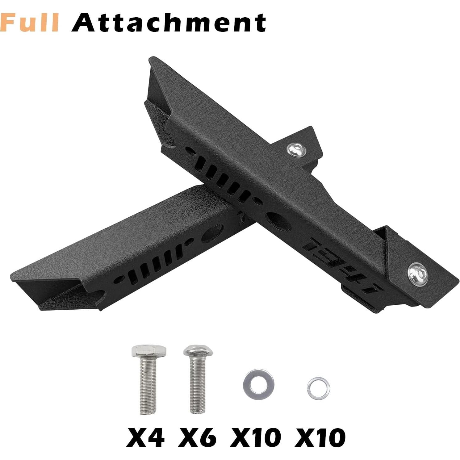 Soporte de Bisagra de Puerta Trasera XOOKUN 2PCS Acero Reforzado