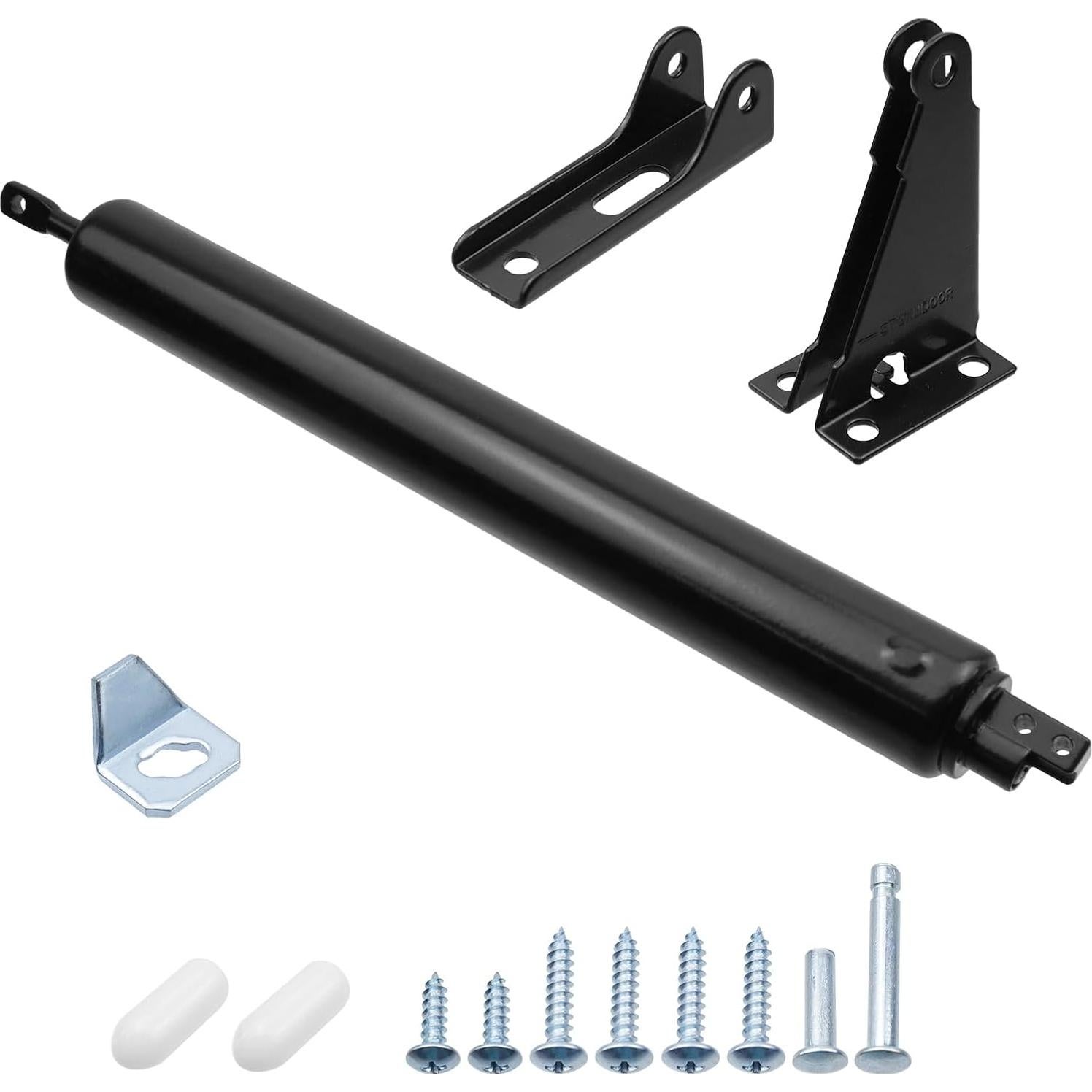 Cierre de Pantalla y Puerta de Tormenta Bitray Negro Ajustable