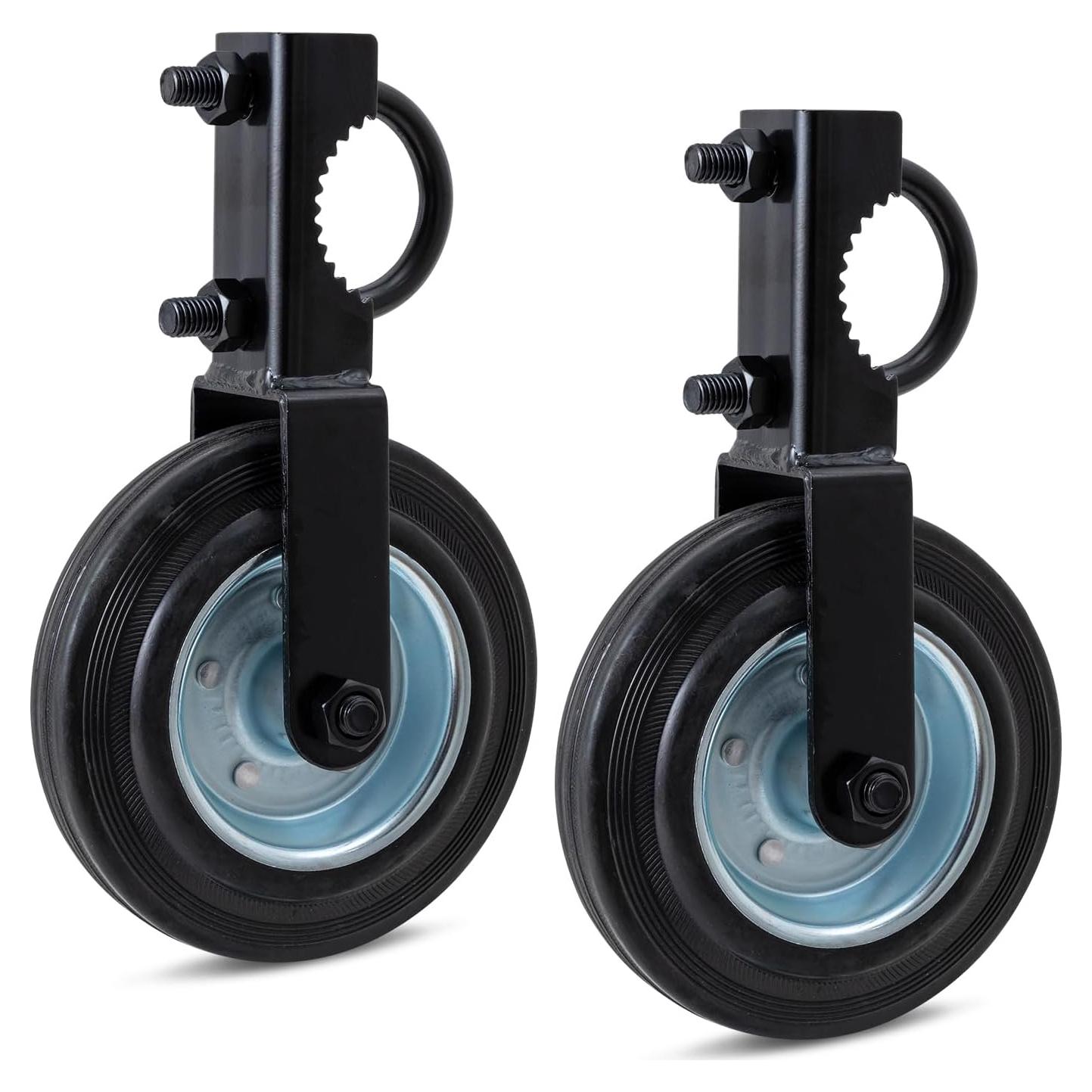 Ruedas de Puerta VIVIDA 6" (15.24 cm) para Tubo Metálico, 2 PCS