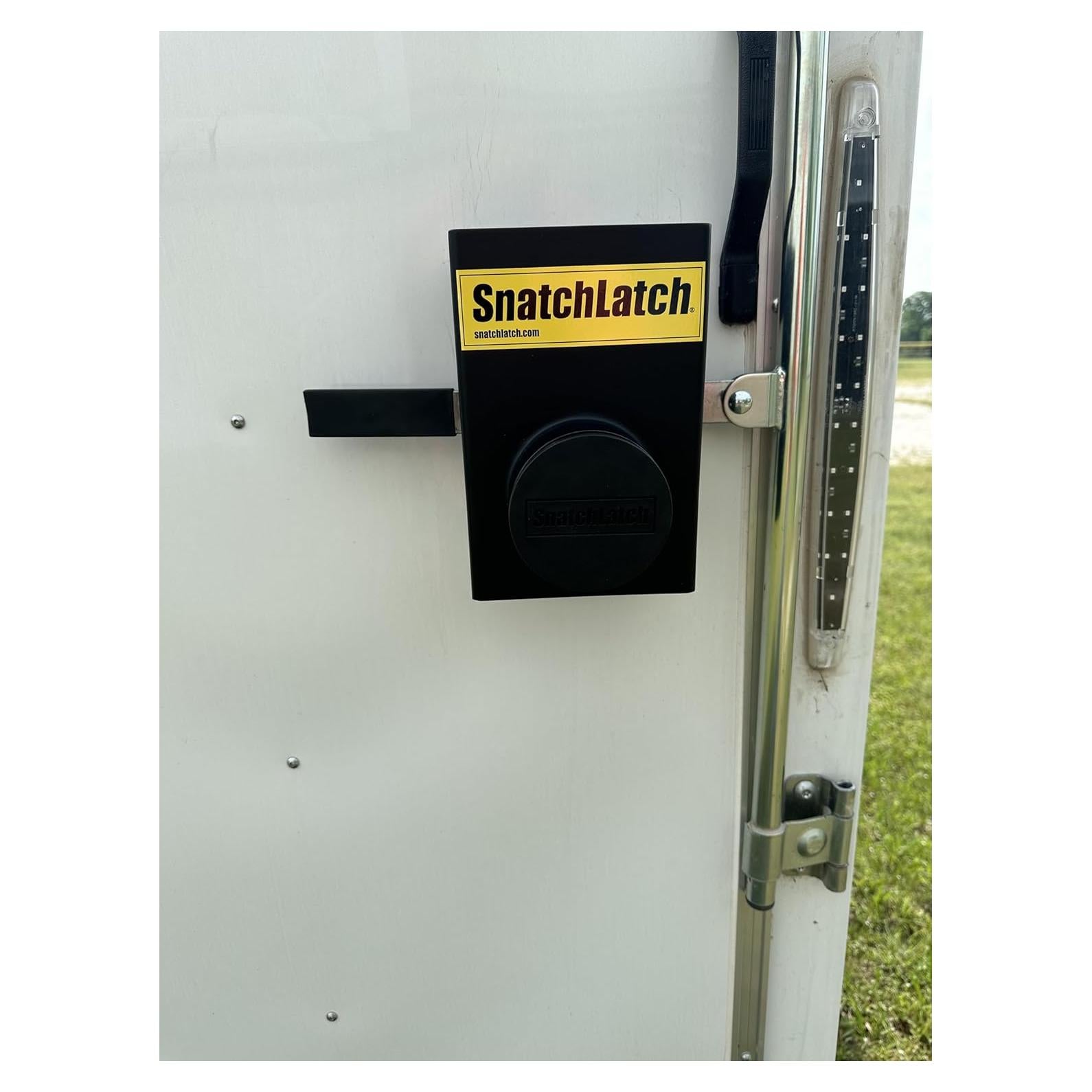 Dispositivo Antirrobo SnatchLatch Guardia de Sello 2 - Acero Negro