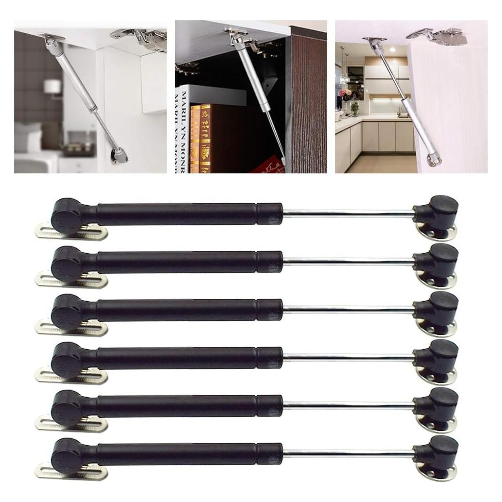 Amortiguadores de Gas Hidráulicos LICTOP 100N 25.4cm 6Pcs