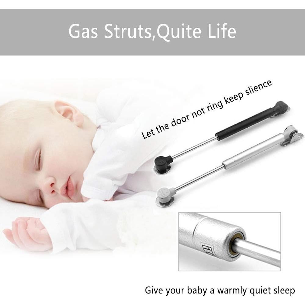 Amortiguadores de Gas Hidráulicos LICTOP 100N 25.4cm 6Pcs